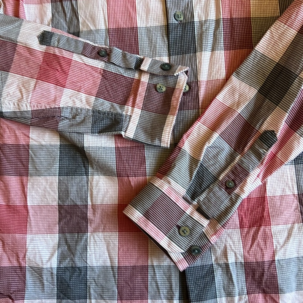 Express Fitted Men’s Button Up Size Small - image 4